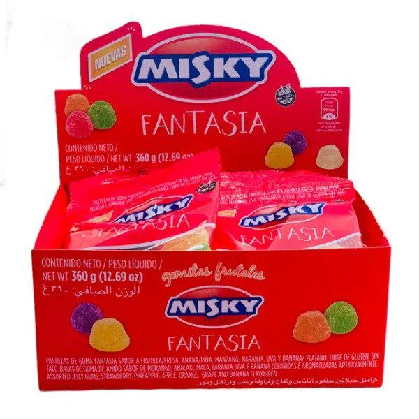MISKY SIN GLUTEN GMA FANTASIA DISPLAY 12 X 30 GRS