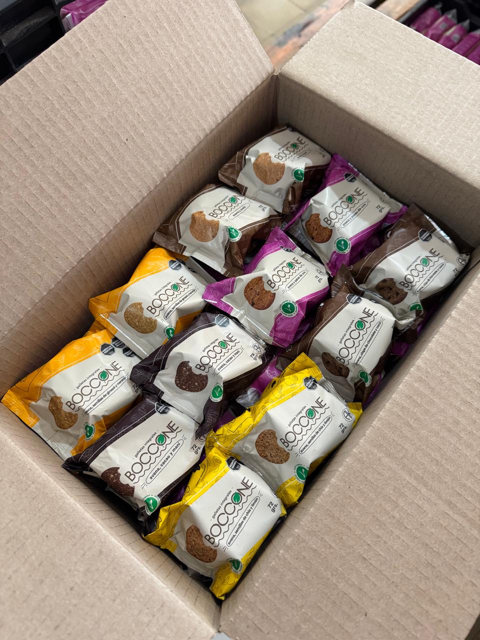 BOCCONE 100% VEGETAL POCKET SURTIDO 72 G Pack por 12u